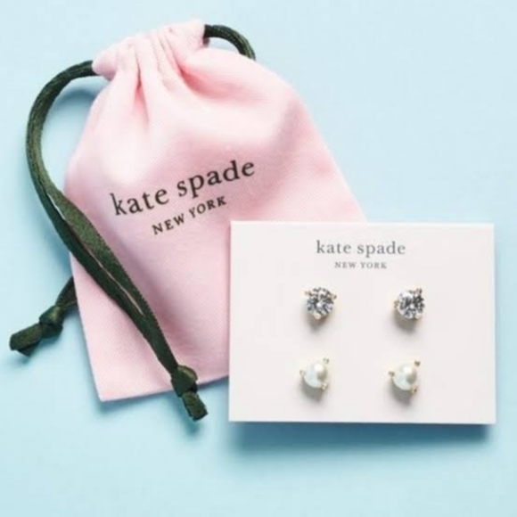 Kate Spade Rise & Shine 2 Pair Earrings Set